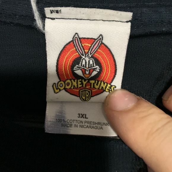 Vintage 2000s Looney-tunes Bugs bunny Rap tee shirt - Picture 4 of 4